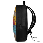 African Sun Print 17 Inch Backpack