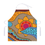 African Sun Print Adjustable Apron