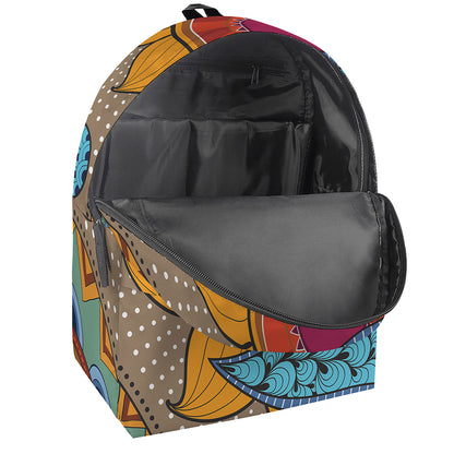 African Sun Print Backpack