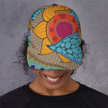 African Sun Print Baseball Cap