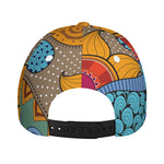 African Sun Print Baseball Cap