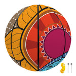 African Sun Print Basketball