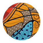 African Sun Print Basketball