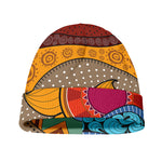 African Sun Print Beanie