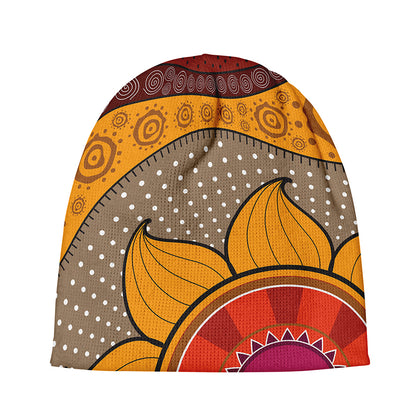 African Sun Print Beanie
