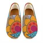 African Sun Print Casual Shoes