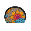 African Sun Print Coin Purse