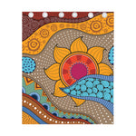 African Sun Print Curtain