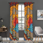 African Sun Print Curtain