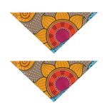 African Sun Print Dog Bandana