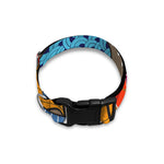 African Sun Print Dog Collar