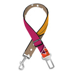 African Sun Print Dog Seat Belt