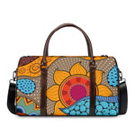 African Sun Print Duffle Bag