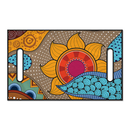African Sun Print Golf Cart Seat Cover