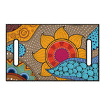 African Sun Print Golf Cart Seat Cover