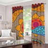 African Sun Print Grommet Curtains