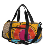 African Sun Print Gym Bag