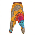 African Sun Print Hammer Pants