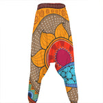 African Sun Print Hammer Pants