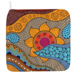 African Sun Print Hand Towel