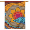 African Sun Print House Flag