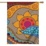 African Sun Print House Flag