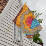 African Sun Print House Flag