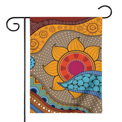 African Sun Print House Flag