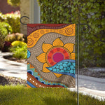 African Sun Print House Flag