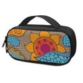 African Sun Print Portable Cooler Travel Case
