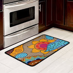 African Sun Print Kitchen Mat