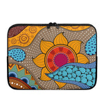 African Sun Print Laptop Sleeve