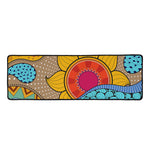 African Sun Print Long Kitchen Mat