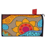African Sun Print Mailbox Cover