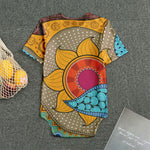 African Sun Print Men's Bodysuit