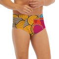 African Sun Print Men's Briefs