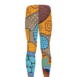 African Sun Print Men's leggings