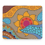 African Sun Print Mouse Pad
