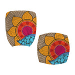 African Sun Print Office Chair Cover