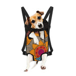African Sun Print Pet Carrier Backpack