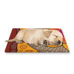 African Sun Print Pet Cooling Mat Cover