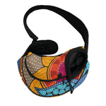 African Sun Print Pet Sling Carrier