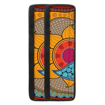 African Sun Print Refrigerator Handle Covers