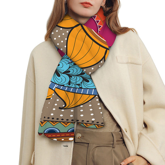African Sun Print Scarf