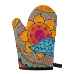 African Sun Print Single Oven Mitt