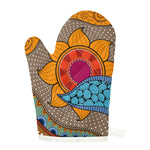 African Sun Print Single Oven Mitt