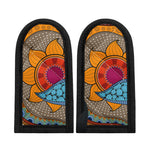 African Sun Print Skillet Handle Cover