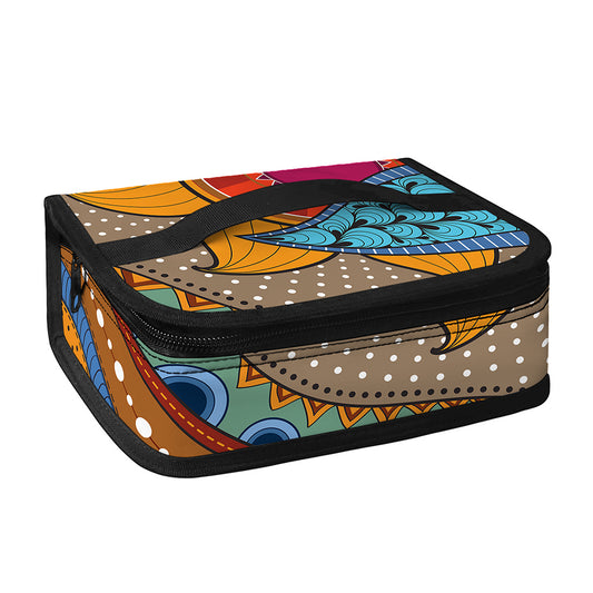 African Sun Print Small Lunch Bag
