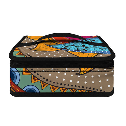 African Sun Print Small Lunch Bag