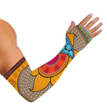 African Sun Print Sun Protection Arm Sleeves